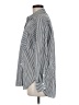 Rag & Bone 100% Cotton Stripes Silver Long Sleeve Button-Down Shirt Size M - photo 5