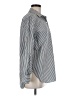Rag & Bone 100% Cotton Stripes Silver Long Sleeve Button-Down Shirt Size M - photo 4