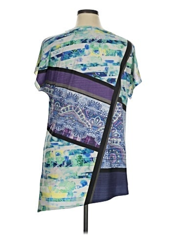 Cj Banks Short Sleeve Blouse (view 2)