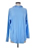 Eddie Bauer 100% Polyester Blue Pullover Hoodie Size L (petite) - photo 1