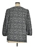 MULTIPLES Black 3/4 Sleeve Blouse Size 1X - photo 2