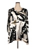 PREMISE Print Silver Pullover Sweater Size XXL - photo 1