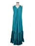 Assorted Brands 100% Polyester Teal Casual Dress One size (estimated) - photo 1