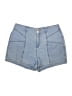 Universal Thread 100% Cotton Blue Denim Shorts Size 12 - photo 1