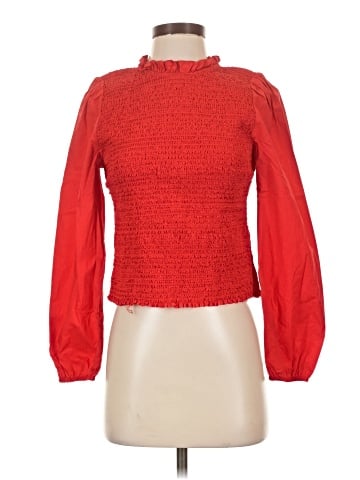 J.Crew Collection Long Sleeve Blouse (view 1)