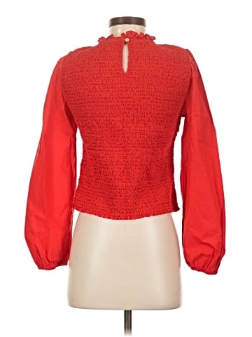 J.Crew Collection Long Sleeve Blouse (view 2)