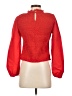 J.Crew Collection 100% Cotton Red Long Sleeve Blouse Size S - photo 2