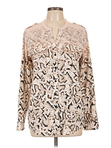 Calvin Klein Long Sleeve Blouse (view 1)