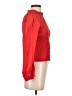 J.Crew Collection 100% Cotton Red Long Sleeve Blouse Size S - photo 4