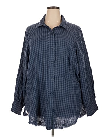 Festi Long Sleeve Button-Down Shirt (view 1)