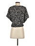 Cynthia Steffe Animal Print Ivory Short Sleeve Blouse Size S - photo 2