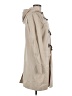 MICHAEL Michael Kors Solid Tan Trenchcoat Size M - photo 4