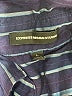Express Design Studio Stripes Blue Long Sleeve Button-Down Shirt Size L - photo 4