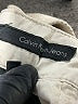 CALVIN KLEIN JEANS Ivory Cargo Pants Size 10 - photo 7