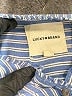 Lucky Brand Stripes Blue Sleeveless Button-Down Shirt Size S - photo 7
