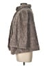 Collection 100% Polyester Gray Faux Fur Jacket Size L - photo 5