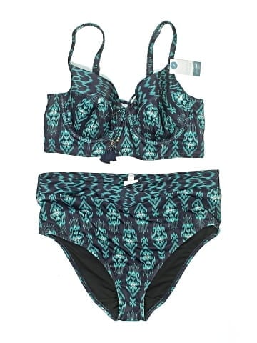 Swim by Cacique Two Piece Swimsuit (view 1)