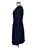 Alya Solid Blue Casual Dress Size M - photo 5