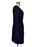 Alya Solid Blue Casual Dress Size M - photo 4