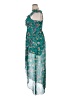 Guess 100% Polyester Floral Teal Casual Dress Size 14 - photo 5
