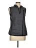 Weekends by Chico's 100% Polyester Gray Vest Size Med (1) - photo 1