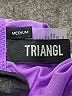 Triangl Purple Swimsuit Bottoms Size M - photo 3