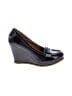 Sperry Top Sider 100% Leather Black Wedges Size 10 - photo 1