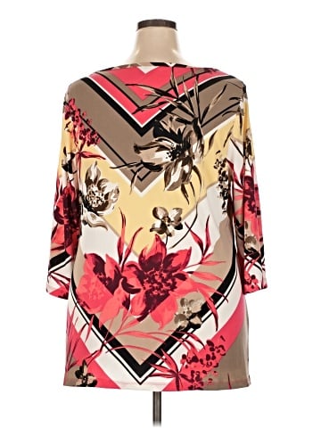 JM Collection 3/4 Sleeve Blouse (view 2)