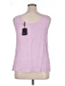 Massimo Dutti Pink Sleeveless Blouse Size XL - photo 2