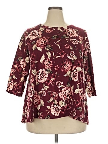 Kim & Cami 3/4 Sleeve Blouse (view 1)
