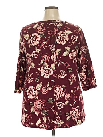Kim & Cami 3/4 Sleeve Blouse (view 2)