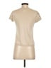 BCBGMAXAZRIA Ivory Short Sleeve Top Size S - photo 2