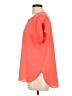 Cato 100% Polyester Orange Short Sleeve Blouse Size L - photo 5