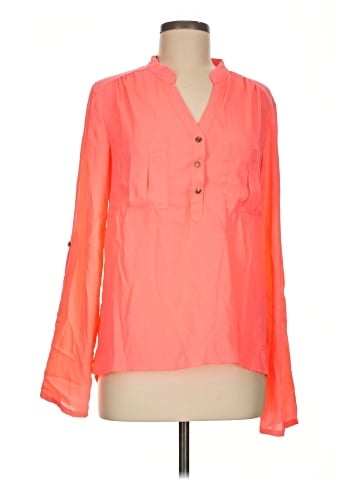 Charlotte Russe Long Sleeve Blouse (view 1)