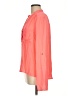 Charlotte Russe 100% Polyester Orange Long Sleeve Blouse Size M - photo 5