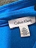 Calvin Klein Blue 3/4 Sleeve Button-Down Shirt Size L - photo 4