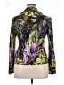 Joseph Ribkoff Floral Purple Blazer Size 14 - photo 2