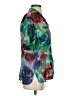 Esprit Tropical Green Short Sleeve Blouse Size S - photo 4