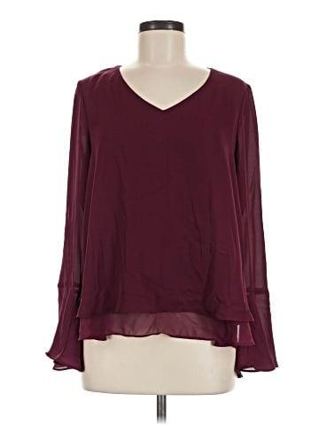 LC Lauren Conrad Long Sleeve Blouse (view 1)