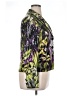 Joseph Ribkoff Floral Purple Blazer Size 14 - photo 4