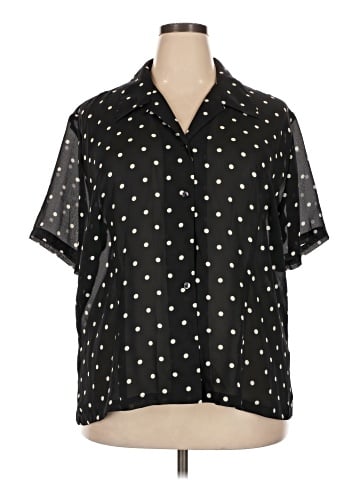 First Issue by Liz Claiborne Short Sleeve Blouse (view 1)