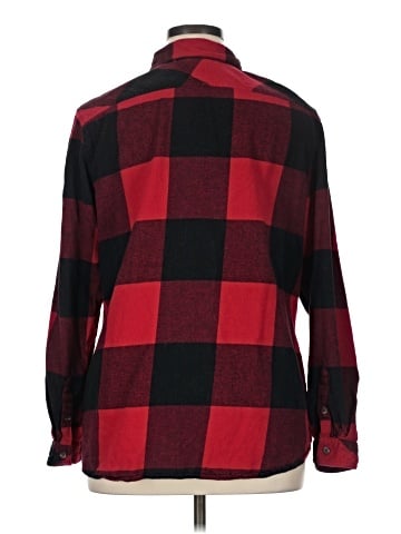 Natural Reflections Long Sleeve Button-Down Shirt (view 2)