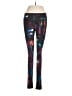 lucy Graphic Black Active Pants Size M - photo 1