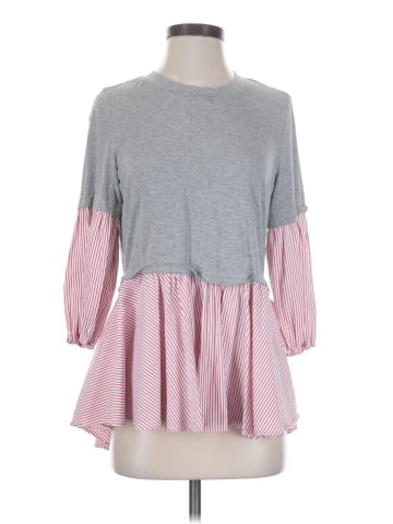 Patrizia Luca 3/4 Sleeve Top (view 1)