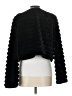 Nina Leonard 100% Polyester Black Cardigan Size L - photo 2