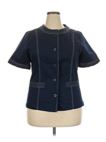 Alfred Dunner Short Sleeve Blouse (view 1)