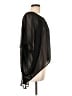 Lush 100% Polyester Black 3/4 Sleeve Blouse Size L - photo 4