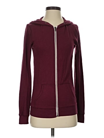 Essentials by Full Tilt Zip Up Hoodie (view 1)