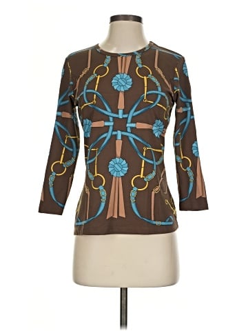 J. McLaughlin 3/4 Sleeve Blouse (view 1)