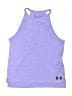 Under Armour 100% Polyester Purple Active Tank Size S (youth) - photo 1
